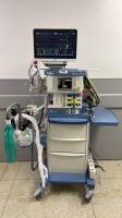 DRAGER FABIUS TIRO ANESTHESIA SYSTEM (SOFTWARE VER. 3.37A) (D.O.M. 2008, SN ARZJ-0010) W/ VOLUME CONRTOL, PRESSURE CONTROL, PRESSURE SUPPORT, MAN SPONT W/ MINDRAY BENEVISION N15 PATIENT MONITOR, MINDRAY BENEVISION N1 TRANSPORT PATIENT MONITOR, MINDRAY AG-