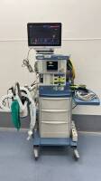 DRAGER FABIUS TIRO ANESTHESIA SYSTEM (SOFTWARE VER. 3.37A) (D.O.M 2008, SN ARZJ-0012) W/ VOLUME CONRTOL, PRESSURE CONTROL, PRESSURE SUPPORT, MAN SPONT W/ MINDRAY BENEVISION N15 PATIENT MONITOR, MINDRAY BENEVISION N1 TRANSPORT PATIENT MONITOR, MINDRAY AG-3