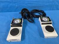 STRYKER 0206-500-000 LOT OF QTY( 2) AUTOMATIC HIGH VACUUM FOOTPUMPS