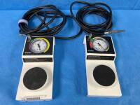 STRYKER 0206-500-000 LOT OF QTY( 2) AUTOMATIC HIGH VACUUM FOOTPUMPS