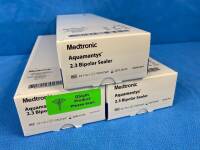 MEDTRONIC 23-113-1 AQUAMANTSYS 2.3 BIPOLAR SEALER, EXP. 6/2027, QTY. 3