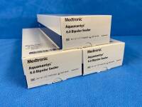 MEDTRONIC 23-112-1 AQUAMANTSYS 6.0 BIPOLAR SEALER, EXP. 6/2027, QTY. 3