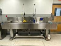 STERIS AMSCO 53 REPROCESSING SINK W/ ACU-SINQ DOSING SYSTEM