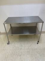 STAINLESS STEEL TABLE, 1-SHELF