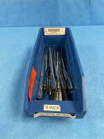 LOT OF 8 INCH FORCEPS W/ TEETH