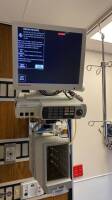 GE SOLAR 8000M PATIENT MONITOR SYSTEM W/ TRAM-RAC 4A, CHROMAMAXX MONITOR