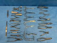 DENTAL EXTRACTION INSTRUMENT SET