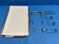 BALFOUR RETRACTOR W/ 2 SMALL + 2 LARGE FEET SET