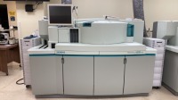 SIEMENS DIMENSION VISTA 500 CHEMISTRY ANALYZER W/ ALPHA PINNACLE PLUS 6000T UPS, PARTS AND ACCESSORIES