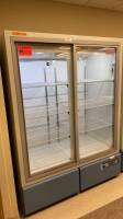 THERMO SCIENTIFIC REL4504D22 PORTABLE DOUBLE-SLIDING GLASS DOOR LABORATORY REFRIGERATOR