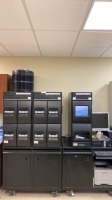 BIOMERIEUX BACT/ALERT 3D MICROBIAL DETECTION SYSTEM W/ HP CPU, PHILIPS 170B MONITOR, HP KEYABOARD, MOUSE, APC SMART 1000 UPS