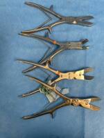 LOT OF LARGE BONE CUTTERS