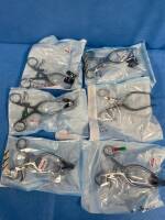 LOT OF SELF-RETAINING RETRACTOR, 90 DEGREE D'ERRICO/ CEREBELLAR