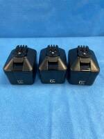 STRYKER 7215-000-000 LOT OF 3 SYSTEM 7 LI-ION BATTERIES