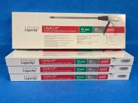 ETHICON LIGACLIP ER420, ENDOSCOPIC ROTATING MULTIFLIE CLIP APPLIER, EXP. 4/2027, QTY. 3