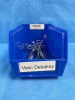 LOT OF VASCULAR FORCEPS