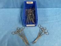 LOT OF CURVED OSHNERS FORCEPS