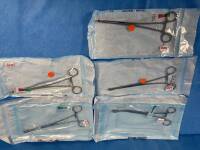 LOT OF SPONGE FORCEPS