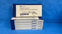 COVIDIEN LF4418 LIGASURE IMPACT, CURVED LARGE JAW OPEN SEALER/DIVIDER, EXP. 1/2027, QTY. 5