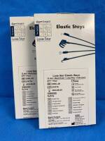 COOPER SURGICAL 3350L-4G LONE STAR ELASTIC STAYS, EXP. 8/2024, QTY. 2