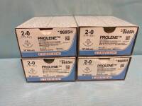 ETHICON PROLENE 8685H SUTURE, EXP. 5/2026 - 12/2026, QTY. 4