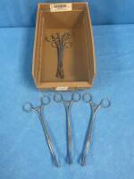 LOT OF COLLINS FORCEPS