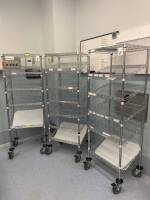 LOT OF 3 SUTURE RACKS