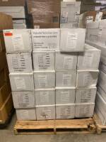 PALLET OF MEDIUM LATEX GLOVES, QTY. 57 BOXES