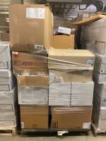 PALLET OF EXERCISE BANDS, AIRWAY HOSES