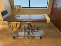 MOTORIZED HI-LO MOBLE THERAPY MAT TREATMENT TABLE