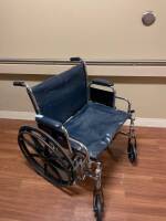 MEDLINE EXCEL EXTRA WIDE WHEELCHAIR