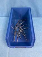 LOT OF 5 KERRISON RONGEUR FORCEPS