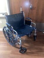 MEDLINE EXCEL EXTRA WIDE WHEELCHAIR