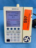 SIGMA SPECTRUM (SOFTWARE VER. 6.02.07) INFUSION PUMP W/ POWER SUPPLY