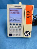 SIGMA SPECTRUM (SOFTWARE VER. 6.02.07) INFUSION PUMP W/ POWER SUPPLY