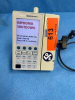 SIGMA SPECTRUM (SOFTWARE VER. 6.02.07) INFUSION PUMP W/ POWER SUPPLY