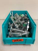 BIN OF ASSORTED OXYGEN REGULATORS