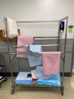 STERILIZATION WRAP CART