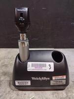 WELCH ALLYN OTO/OPTHALMOSCOPE WITH 7114X CHARGER & 1 HEAD