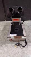 LEICA FLUVERT FS LAB MICROSCOPE WITH 2 OBJECTIVES