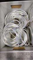 LOT OF FIBER OPTIC LIGHT CABLES