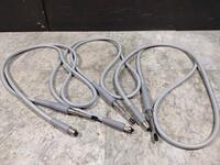 LOT OF FIBER OPTIC LIGHT CABLES