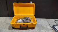 PELICAN CASE IM25000 PELICAN IM2500 STORM CASE WITH VYAIRE MEDICAL LTV2 BACKPACK