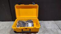 PELICAN CASE IM25000 PELICAN IM2500 STORM CASE WITH VYAIRE MEDICAL LTV2 BACKPACK
