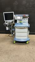 DRAGER FABIUS GS PREMIUM ANESTHESIA MACHINE WITH (3.34A SOFTWARE VERSION, VOLUME CONTROL, PRESSURE CONTROL, PRESSURE SUPPORT, SIMV/PS, MAN SPONT)