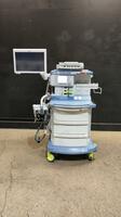 DRAGER FABIUS GS PREMIUM ANESTHESIA MACHINE WITH (3.32A SOFTWARE VERSION, VOLUME CONTROL, PRESSURE CONTROL, PRESSURE SUPPORT, MAN SPONT), INIFINITY C700 MONITOR & INFINITY KAPPA MONITORING SYSTEM
