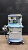 DRAGER FABIUS GS ANESTHESIA MACHINE WITH (3.37A SOFTWARE VERSION, VOLUME CONTROL, PRESSURE CONTROL, PRESSURE SUPPORT, MAN SPONT) & 1 VAPORIZER (VAPOR 2000 ISOFLURANE)