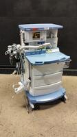 DRAGER FABIUS GS ANESTHESIA MACHINE WITH (3.37B SOFTWARE VERSION, VOLUME CONTROL, PRESSURE CONTROL, PRESSURE SUPPORT, MAN SPONT)