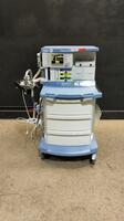 DRAGER FABIUS GS ANESTHESIA MACHINE WITH (3.32A SOFTWARE VERSION, VOLUME CONTROL, PRESSURE CONTROL, PRESSURE SUPPORT, SIMV/PS, MAN SPONT)