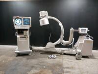OEC SERIES 9600 C-ARM SYSTEM WITH 12 INCH II TO INCLUDE DUAL MONITOR WORKSTATION WITH HAND CONTROL & FOOTSWITCH